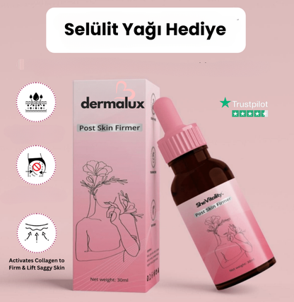 DermaLux™ Vakumlu Sıkılaştırıcı ve Selülit Giderici Vücut Masaj Aleti